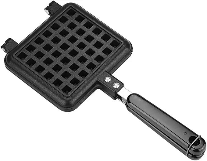 Non Stick Square Waffle Baking Pan Egg Bubble Waffle Maker Machine