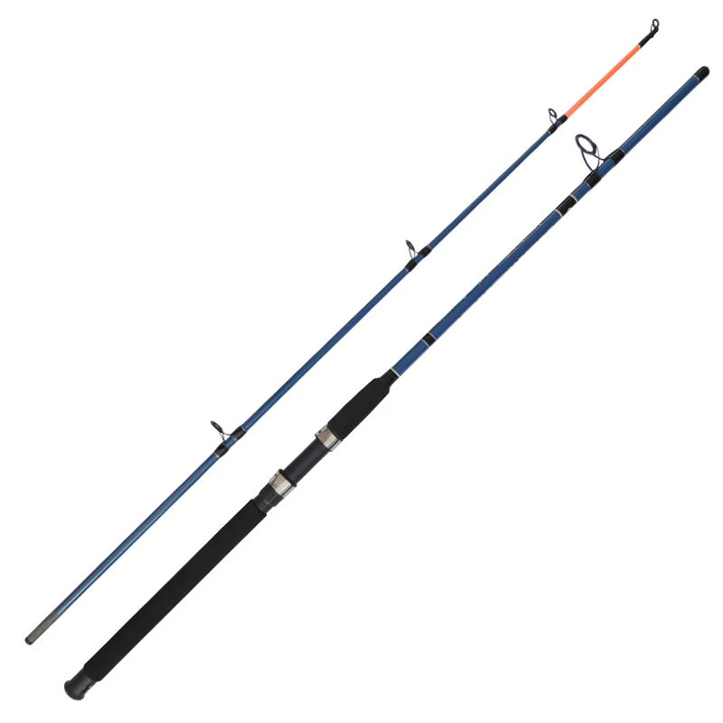 DW Top Quality Deep Sea Big Game Fiberglass Fishing Rod For Boat Fishing Trolling Rods