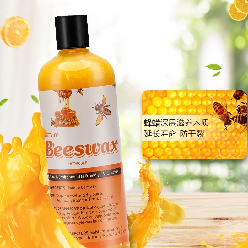 Factory Private Logo Home Use High Quality Wood Seasoning Beeswax Waterproof Floor Polish Wax Furniture Care Polishing Wax