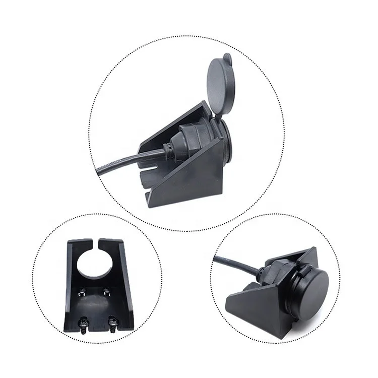 Flush Mount Dual USB Dock Adapter Dashboard Car Panel Dual USB 3.0 Port Male to Female USB Type C Panel Mount Charger Cables