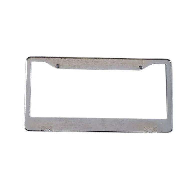 Hot Sale Custom Clear License Plate Frame Sublimation Blank