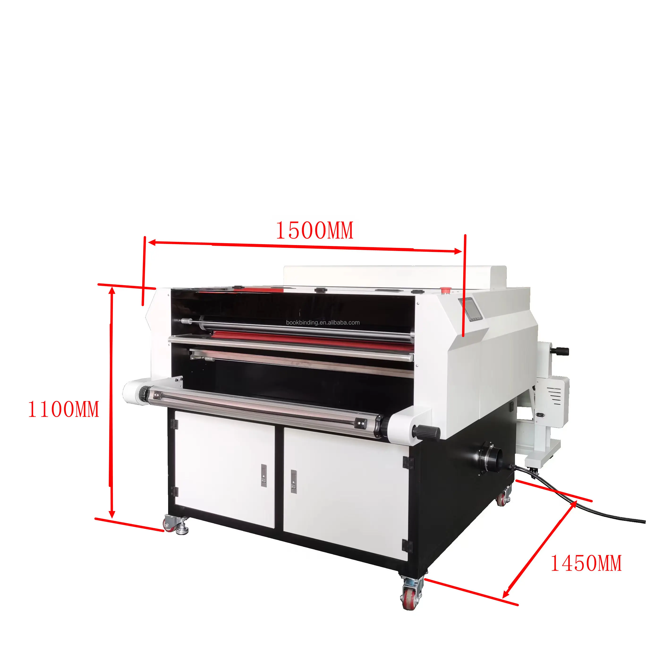 Fast Speed Automatic UV Photo Lamination Coating Machine for Paper Home Use with New Motor Bearing Pump PLC Components