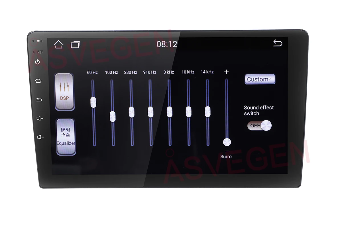 Universal 7inch  9inch Touch Screen Android 12 WiFi GPS Navigation IPS  HD Car DVD Player