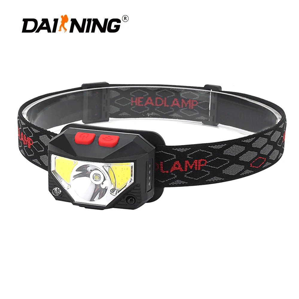 Motion sensor headlamp  5 Mode Head Lamp Waterproof Led USB Rechargeable Waterproof Led Headlamp Flashlight