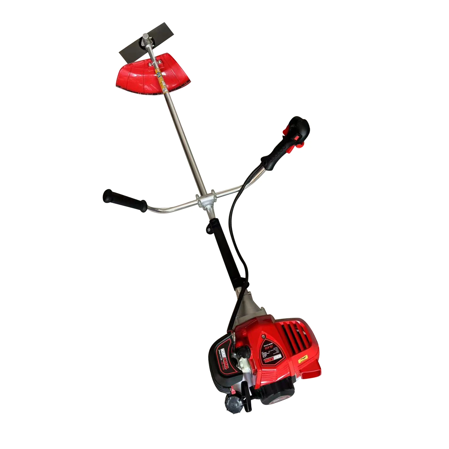 2 stroke 52cc 2800rpm big power sidepack  gasoline brush cutter for cleaning grass