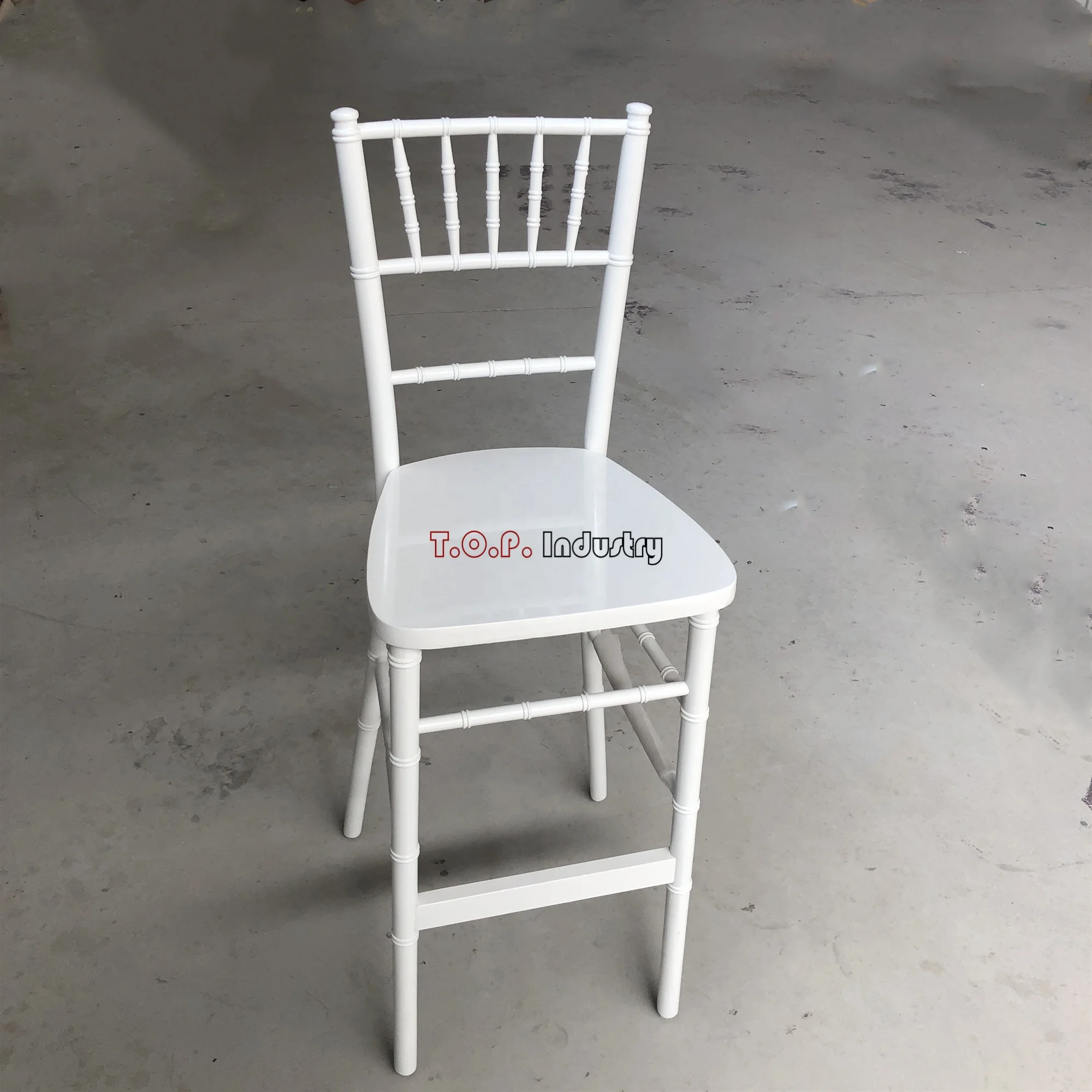 White Chiavari Bar Stool Chairs