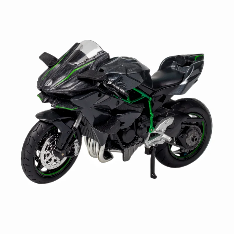 Модель 1:18 мотоцикла Maisto Kawasaki Ninja H2R Hon-da Suzuki Yamaha Ducati с базовым коллекторным орнаментом.