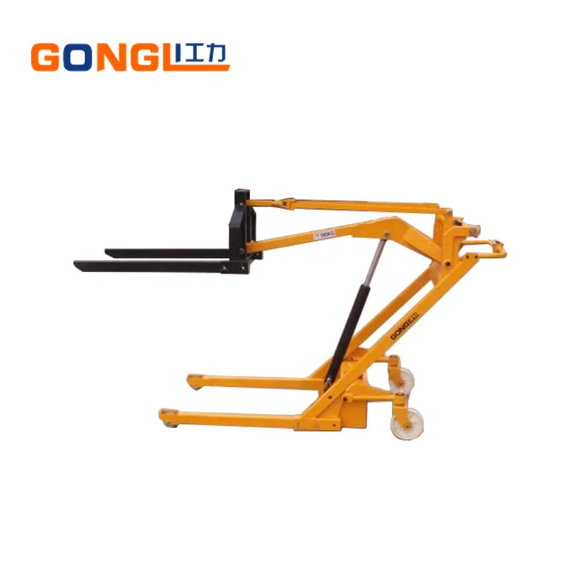 
Electric portable mini forklift pallet stacker 