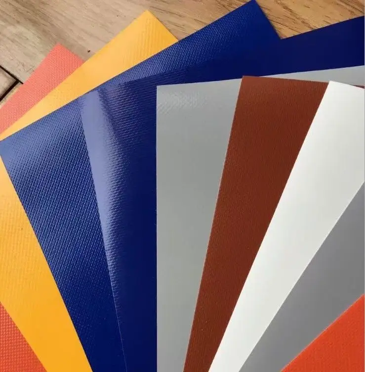 18oz Bache Cheap Price PVC Tarpaulin Fireproof Material Roll for Sale