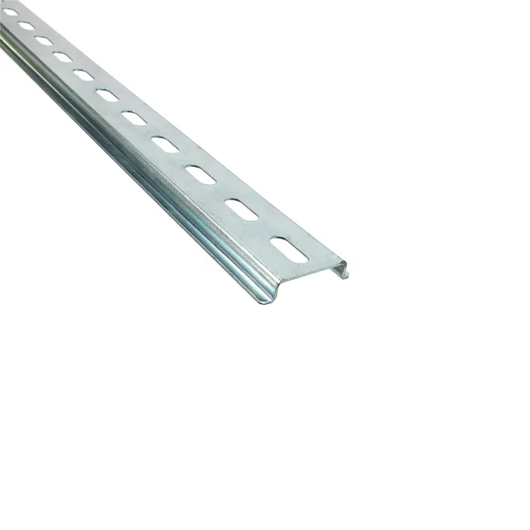 35mmx7.5mm Standard Steel Din Rail 1.0mm For Mcb Enclosure