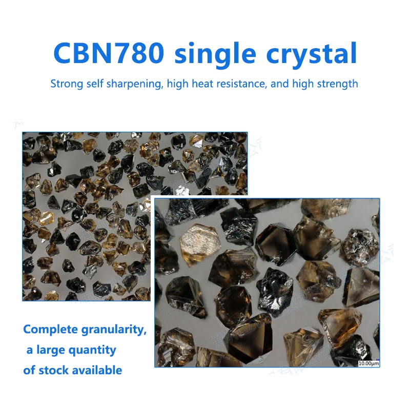 2024 Cubic boron nitride 780 black single crystal/micro powder CBN 40#/50#