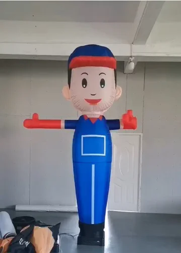 Inflatable Air Dancers with waving hand Advertising cartoon with blower Flailing Air Dancer