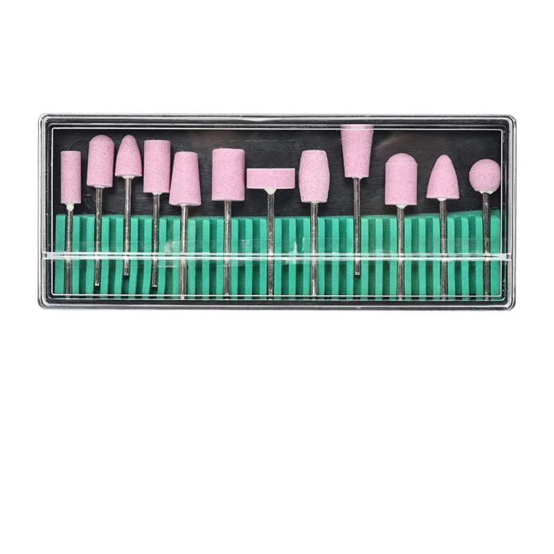 Electric Nail Drill Machine Set Cutters Head Manicure Cleaner Tool Quartz Stone Polisher Bits Grinding Equipment Accessories