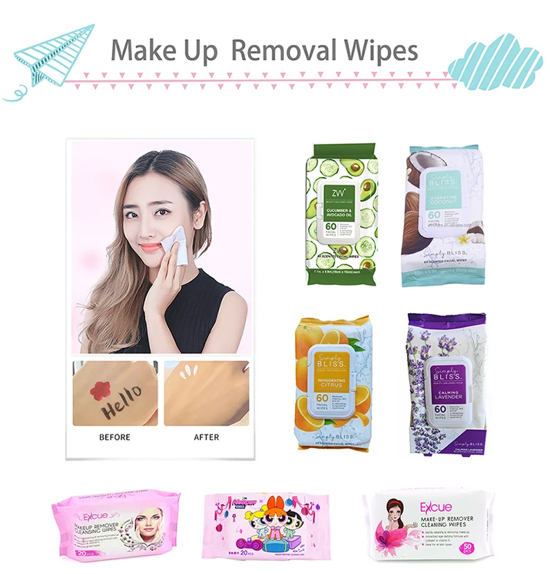 Wholesale Organic Biodegradable Hygiene feminine Wet Wipe Natural Wet Chemical Free Feminine Flushable Wipe For Women