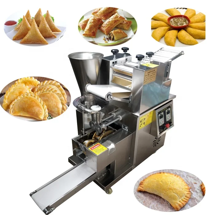 110v 220v Automatic Dumpling Pierogi Equipment Samosa Empanada Meat Pie Machine Cheese Butter Jam Jamaican Patty making Machine