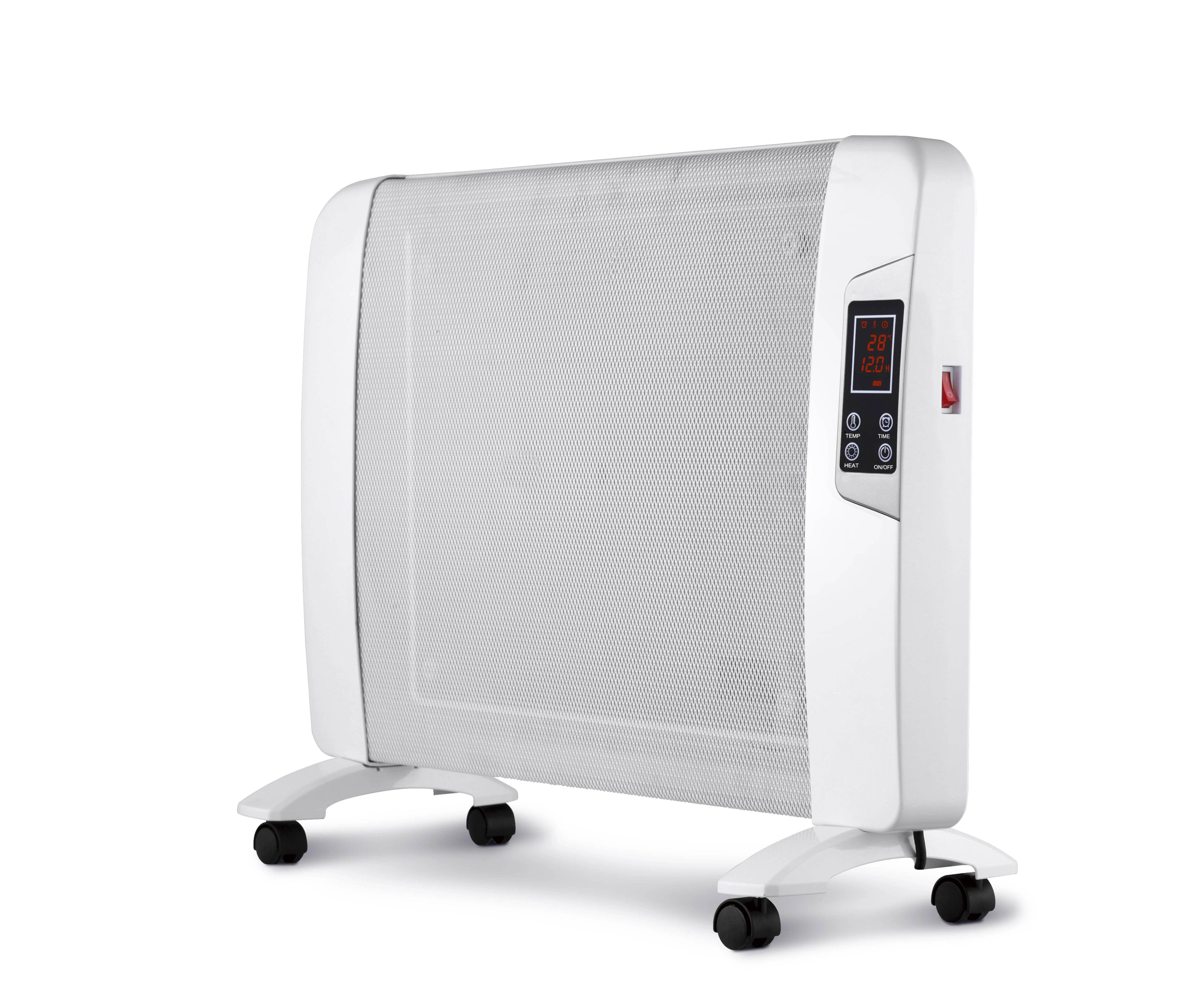 Завод 2000 Вт бесшумный портативный Электрический конвекторный панельный слюдяной нагреватель для дома с дистанционным управлением