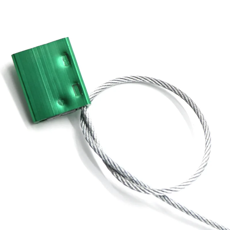 ISO17712  Proof Truck cargo container cable seal Heavy duty wire cable lock seal protection trailer cable seal