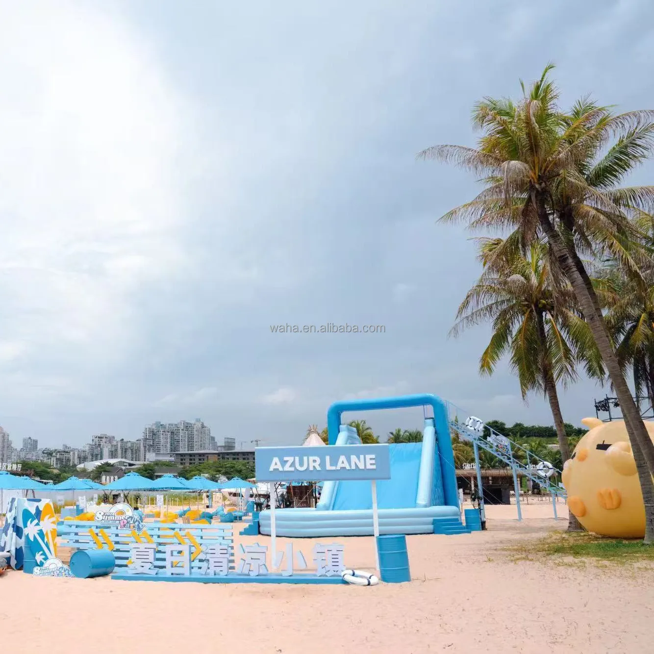Giant custom inflatable chicken advertising inflatable cartoon hen model