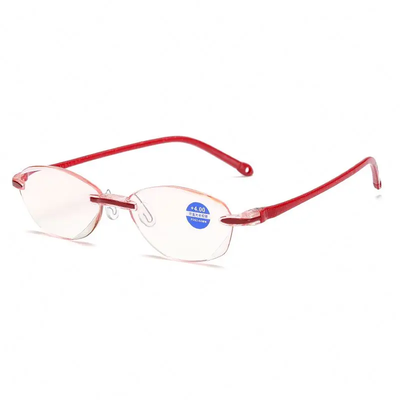 Fashion Rimless Cheap price fast delivery gift reading glasses women