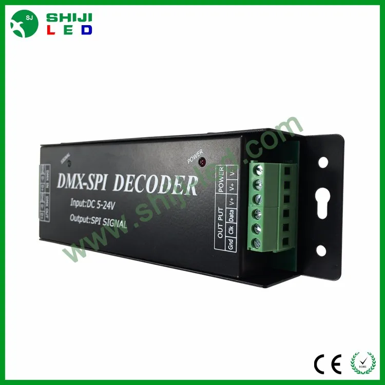 DMX512  Decoder automatic led controller DC12V-DC24V  for Led  lighting