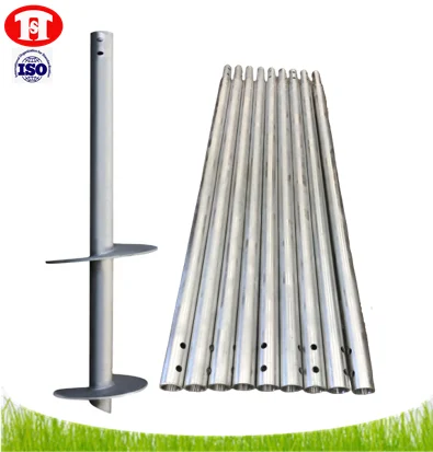 Top quality unique design helical piers for house building construction