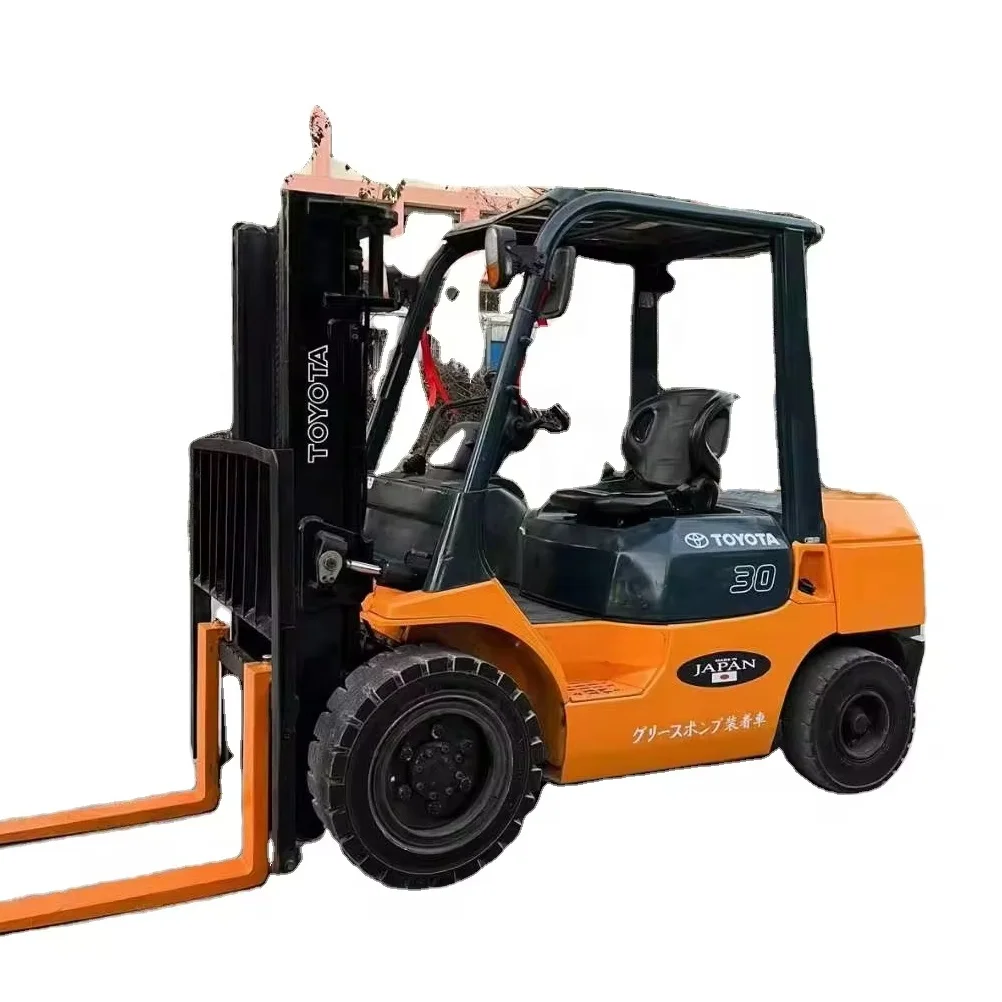 Used Japan forklift secondhand Multifunction excavator  toyota Japan forklift parts  for sale