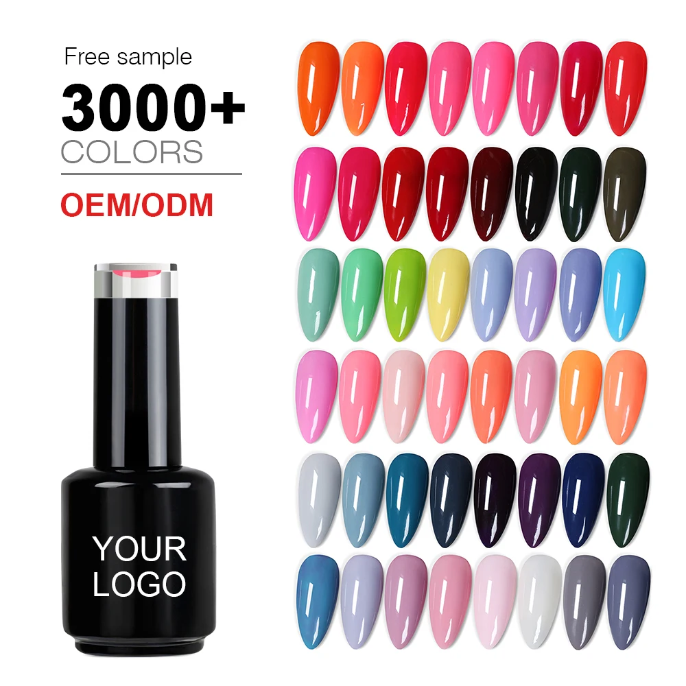 Westink Oem Custom Logolot Nail Art Color Gel Nail Polish Starter Kits Uv/led Lamp Gel Polish Set With Base Top Coat