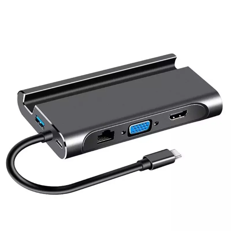 
Type C Expansion Dock USB 3.0 PD USB for Macbook Huawei XiaoMi Dell Surface Lenovo Dock 