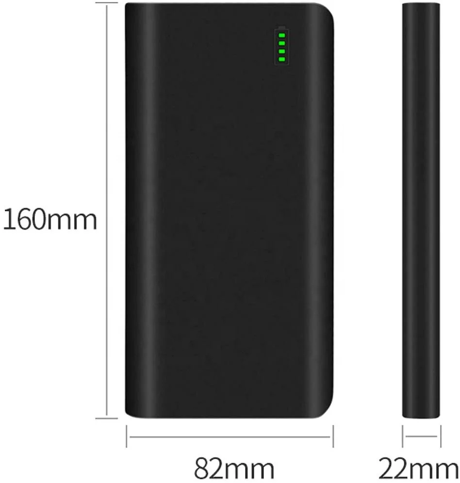 USB Universal Best Portable Factory Custom Wholesale Lithium Ion Battery Type C DC 17500mAh 20000mAh Power Bank Laptop