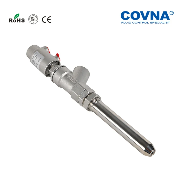 COVNA Stainless Steel Liquid pneumatic automatic filling valve Actuator Double Acting For fast acting fill valve