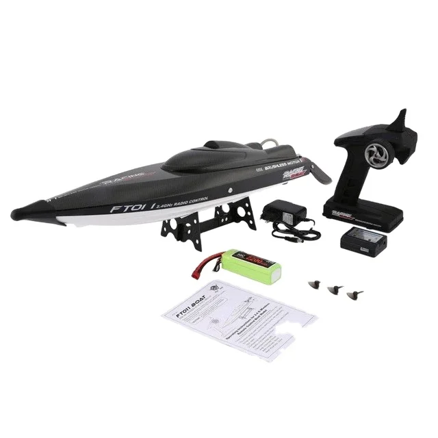FeiLun FT011 RC Boat 2.4G High Speed Brushless Motor Water Cooling System Remote Control Racing Speedboat RC Toys