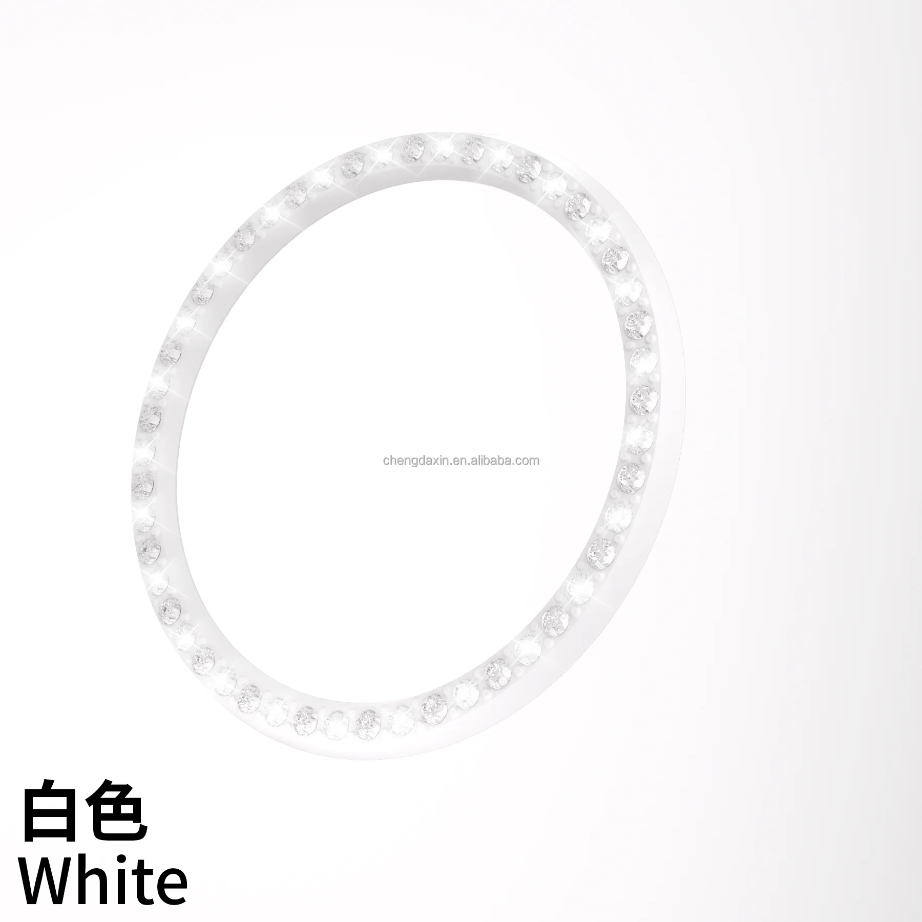 Diamond circle bezel insert For Samsung Watch 7 ultra 47mm Accessories Scale Ring Metal For Samsung Galaxy Watch 7 Decoration