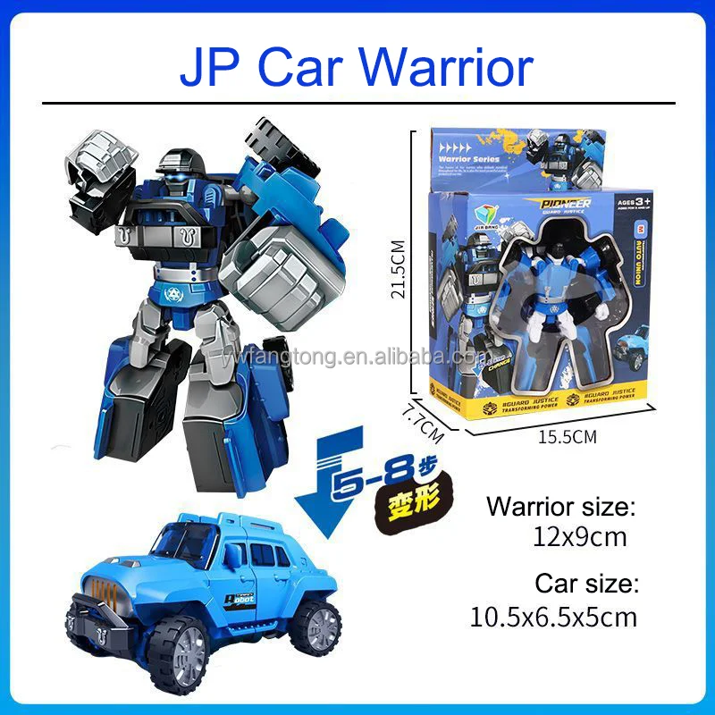 DMG Toy hot sale transformable deformation robot toys distortion inertial sliding car change shape robot trans robot toy car