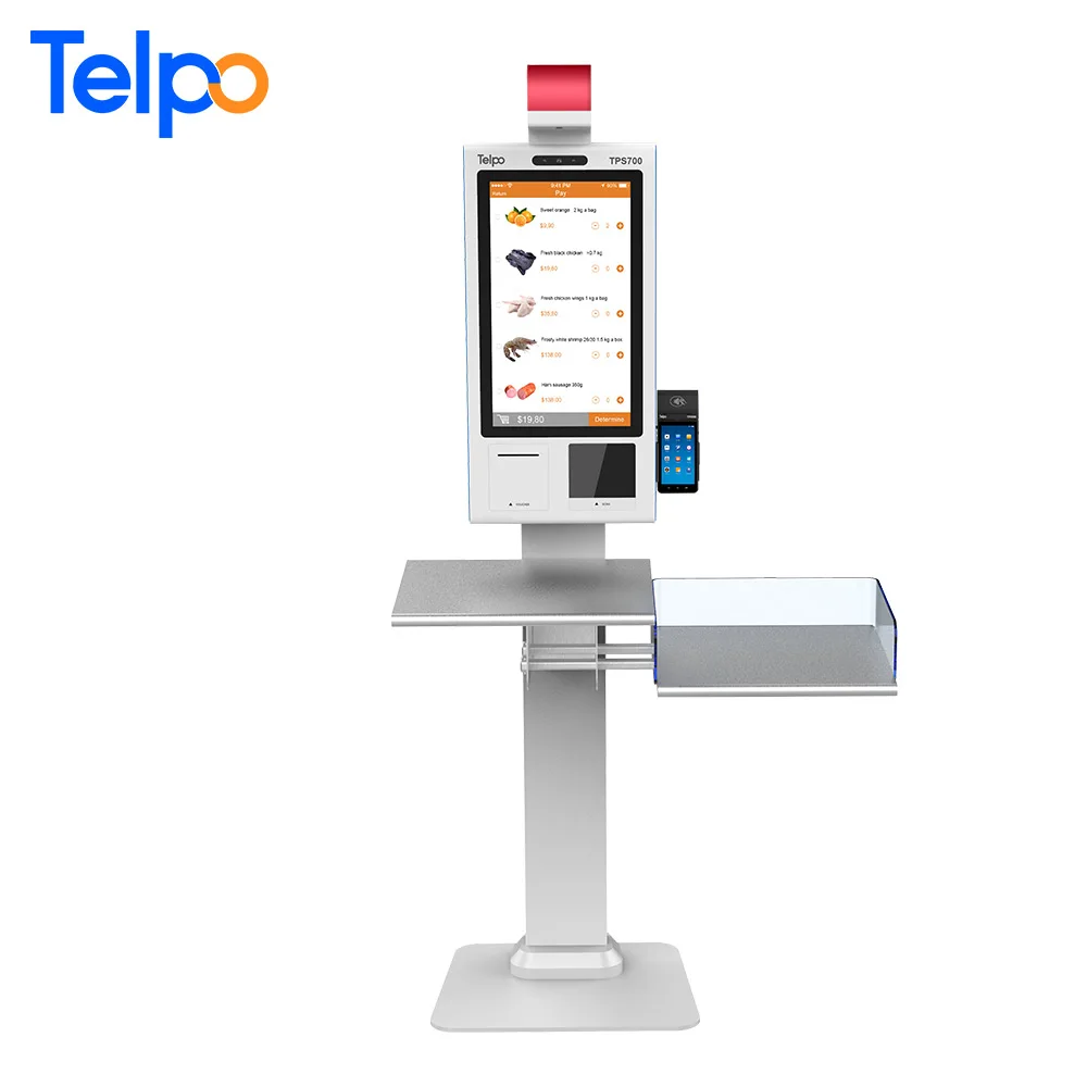 Wi-Fi/BT/Ethernet автономный Розничная self order/Проверка сканер киоск с