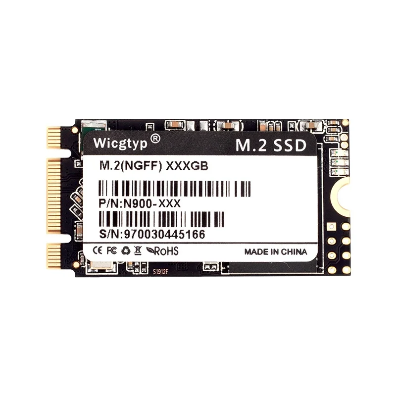 M.2 объемом памяти 32 Гб или 64 ГБ, 128 ГБ 256 512 1 ТБ m2 ssd 2242 NGFF SSD SATA ssd