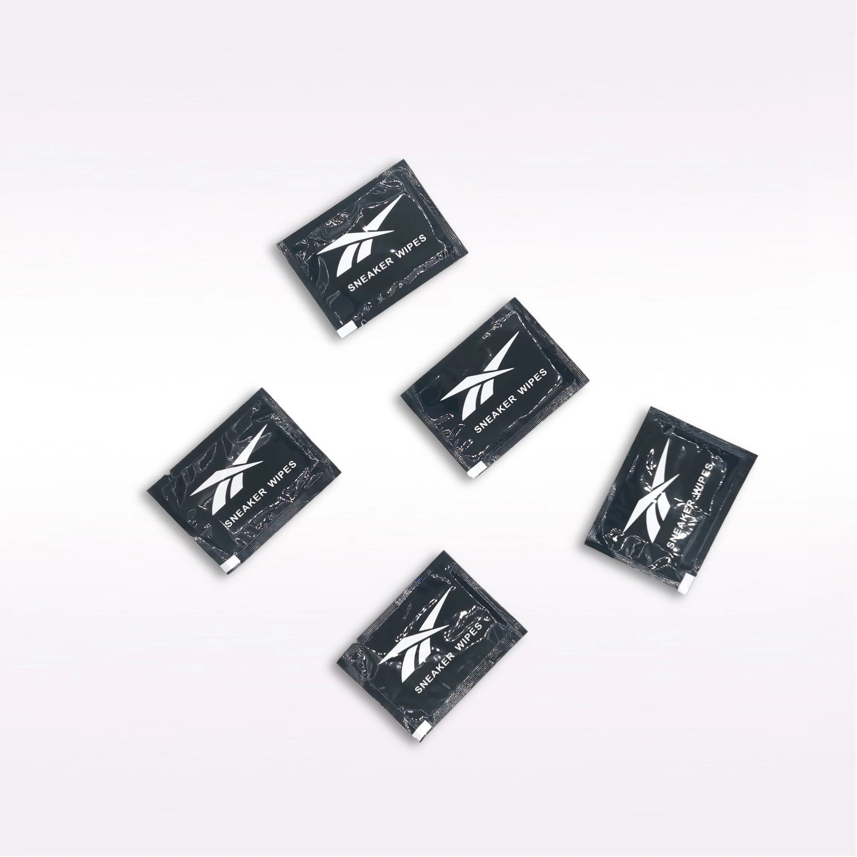 shoe wipes portable individually wrapped wipes OEM private label disposable sneakers wipes