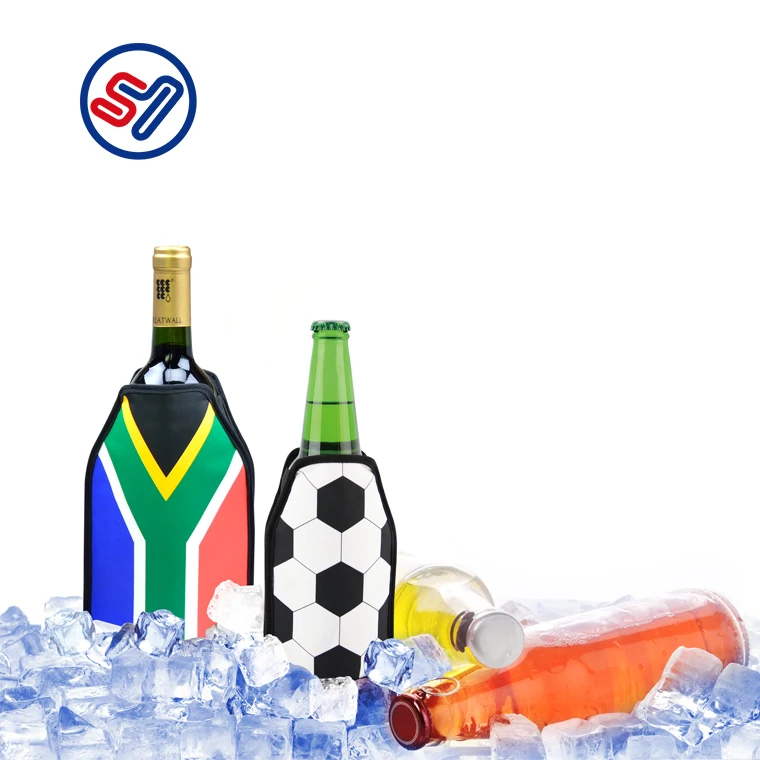 superior quality champagne bottle liquid gel wine bottle sleeve cooler wine chilling sleeve water bottle cooler sleeve