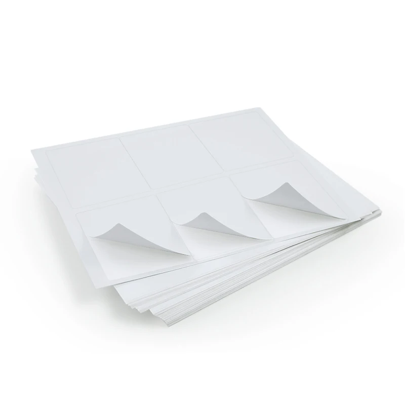  a4 label sheets Wholesale self adhesive sticker paper address for printer 100