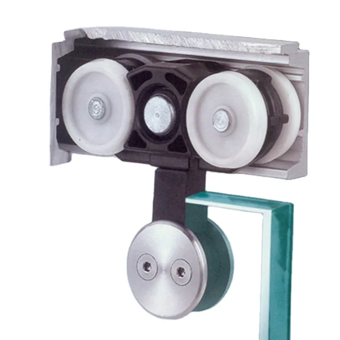 Glass sliding door rollers set hanging wheel