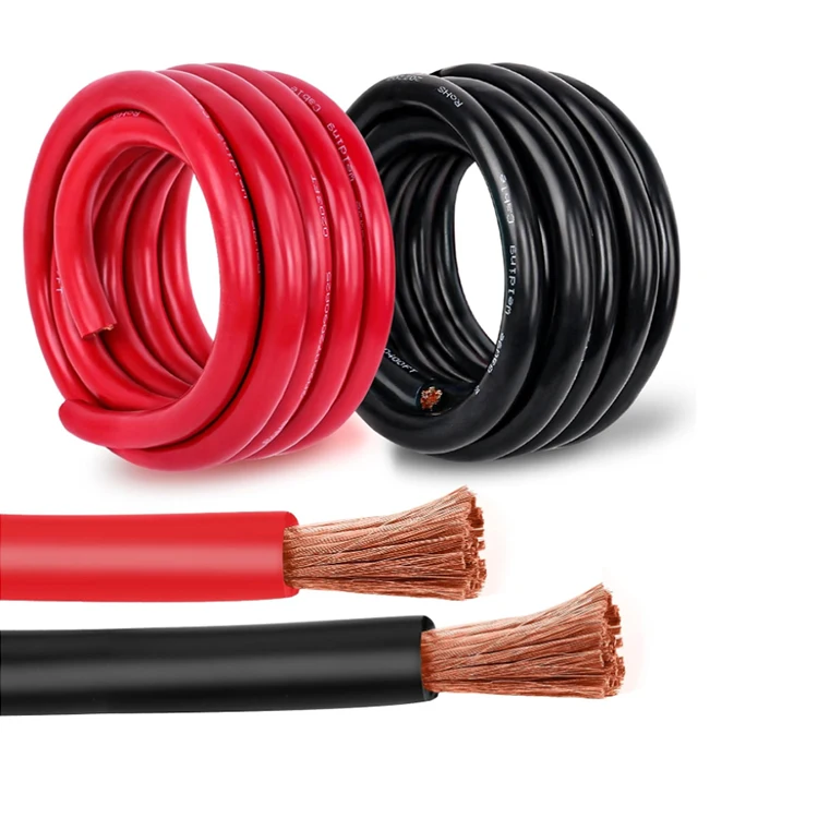 UL List EPDM Резиновый сварочный кабель 2AWG 2/0AWG гибкость и долговечность портативных шнуров силовых кабелей