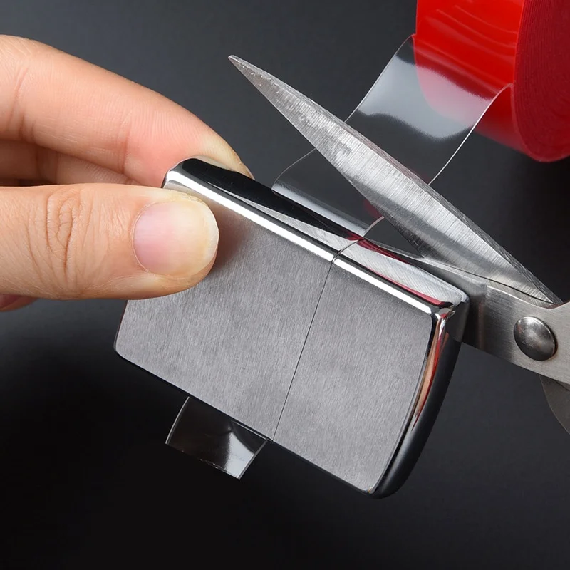 LongTai Mounting Stickers Tape Reusable Double Sided Nano Gel Adhesive Tape Red Nano Grip Clear Waterproof Acrylic