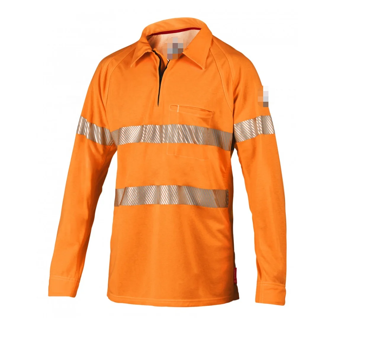 Hi Vis безопасная футболка с карманом, для женщин, для мужчин ANSI класс 2 Светоотражающая футболка с короткими рукавами