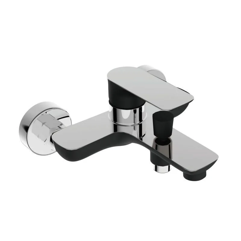 YUSON3165CB-10 Economic Solid Sanitary Ware wall mounted Black finished single handle tubbathroom fixtures faucet shower