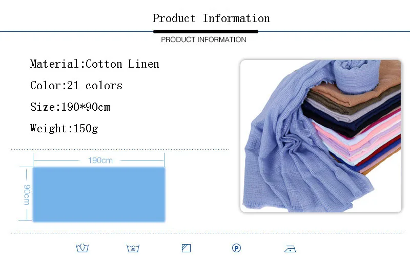 
Wholesale Autumn Sunscreen Cotton and linen Mesh Scarf Islamic Simple Woman Dual-use HIjab Shawl 