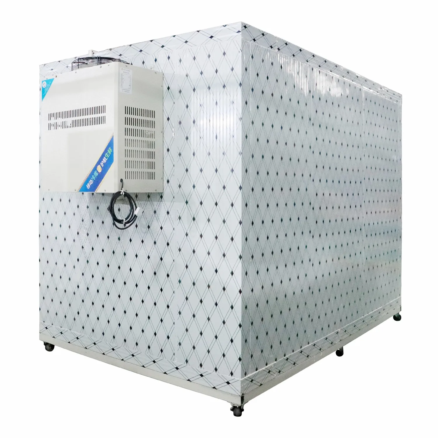 25 Cbm Walk In Freezer Mobile Container Best Rechargeable Battery Solar Power for fish meat vegetable Cold Storage Room