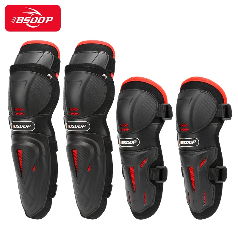 Comfortable Breathable Kneepad & Elbow Pads ABS Material Elbow Pad/Knee Pad High Quality Motorcycle Kneepad & Elbow Protector