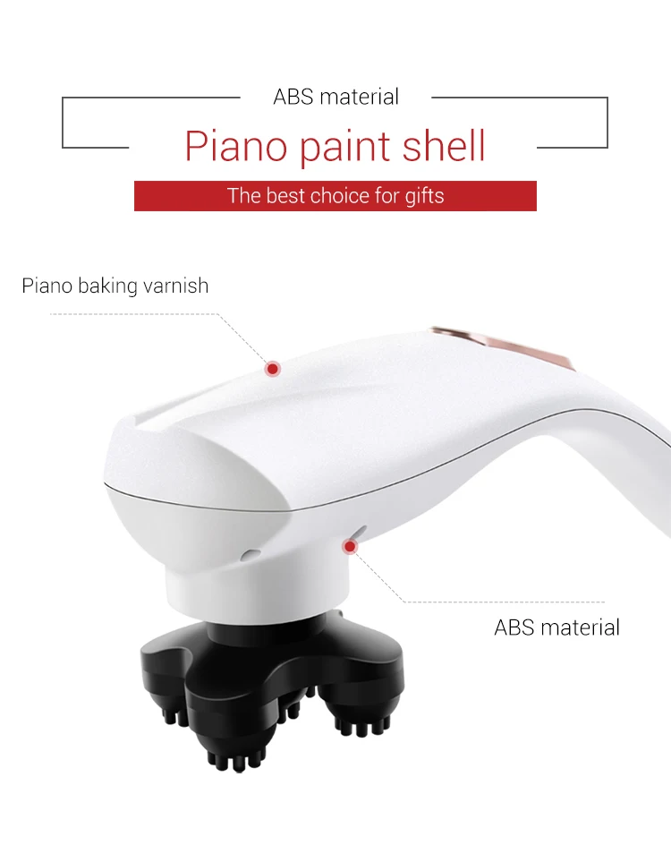 Новый массажер-Дельфин беспроводной электрический ручной массажный молоток для всего тела с вибрацией спины ног шеи плеч и