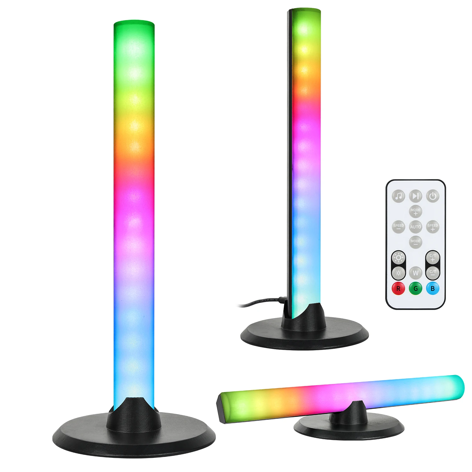 LED Pickup Light RGB Sound Control Symphony Lamp App Control Music Rhythm Lights TV computer Desktop Light