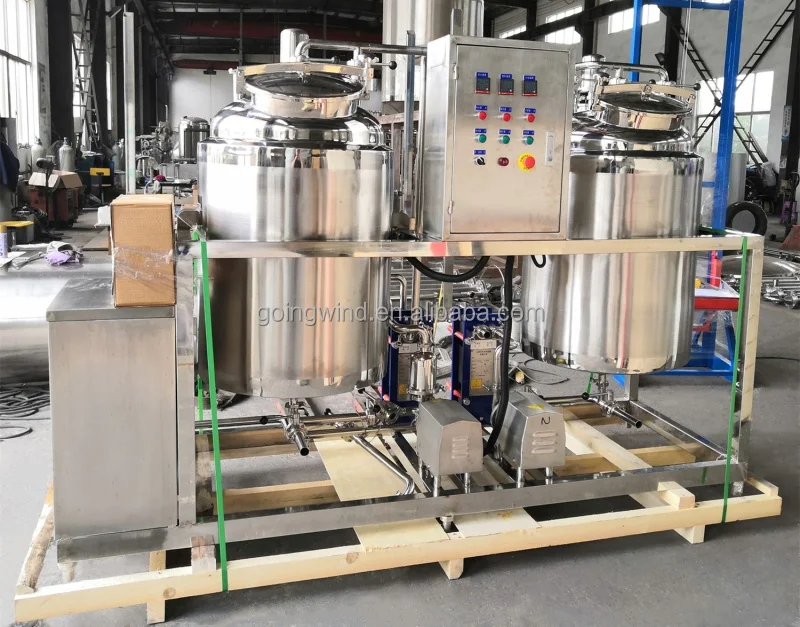 Automatic batch pasteurizer small batch type pasteurization tank auto mini pasteurizing machine cheap price for sale