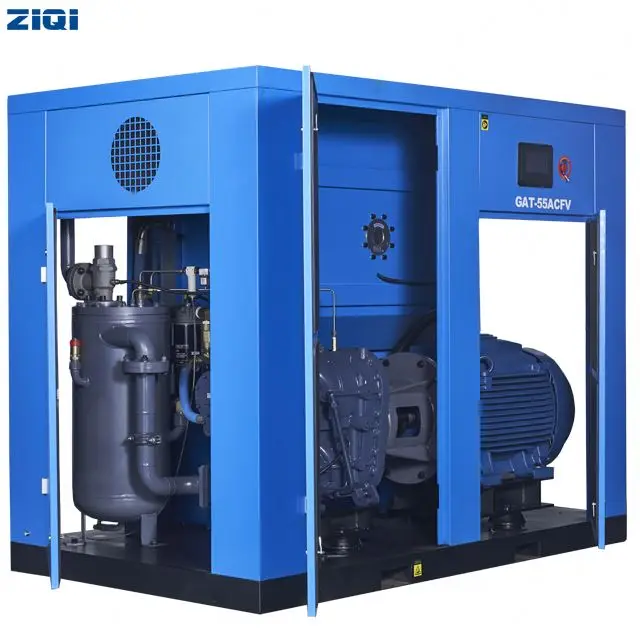 Advanced Saving Energy Variable Frequency Starting up WEG Motor Driving Economic Air Compressor 6bar 7bar 8bar 10bar